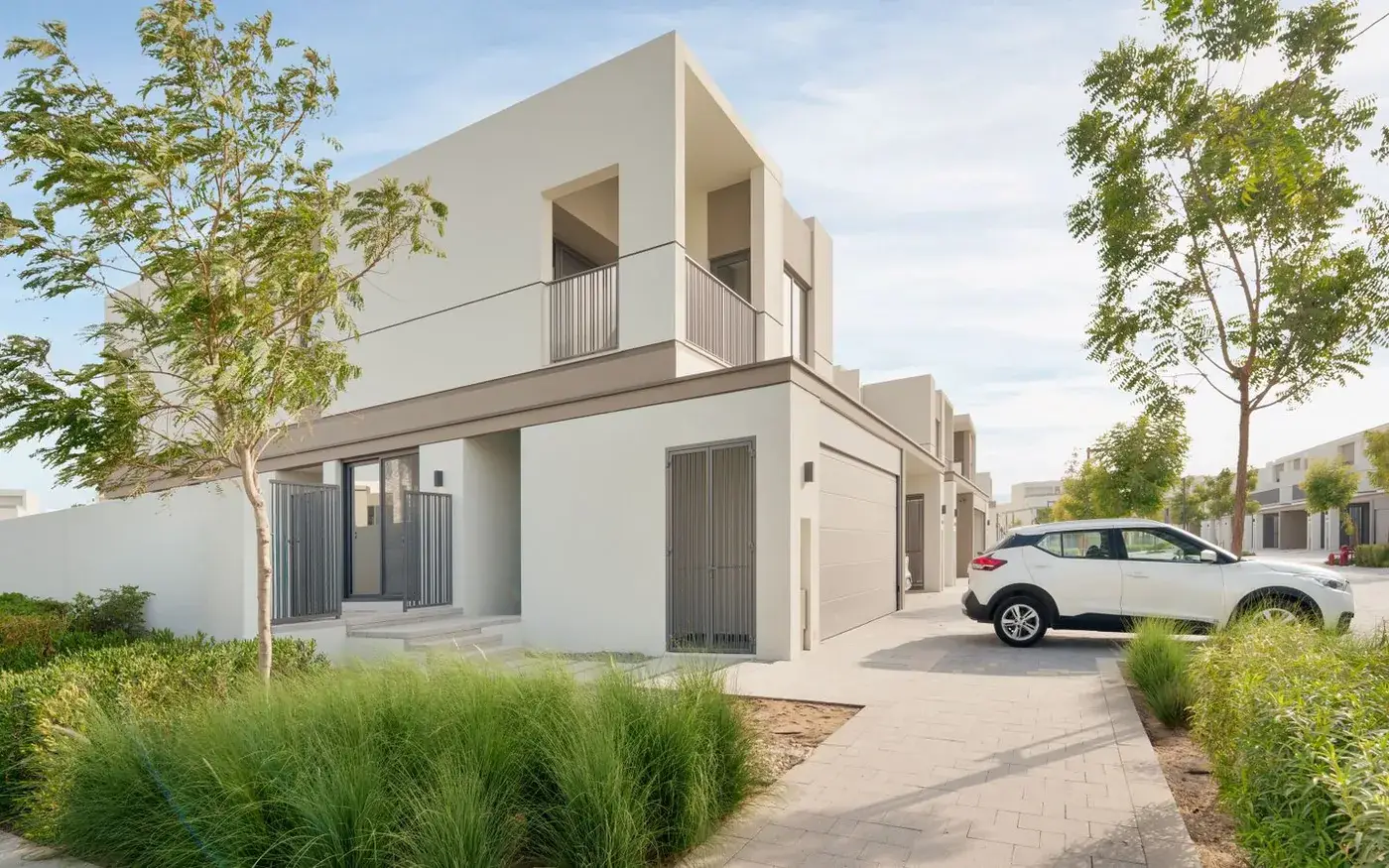 Modern villa in a Dubai residential area